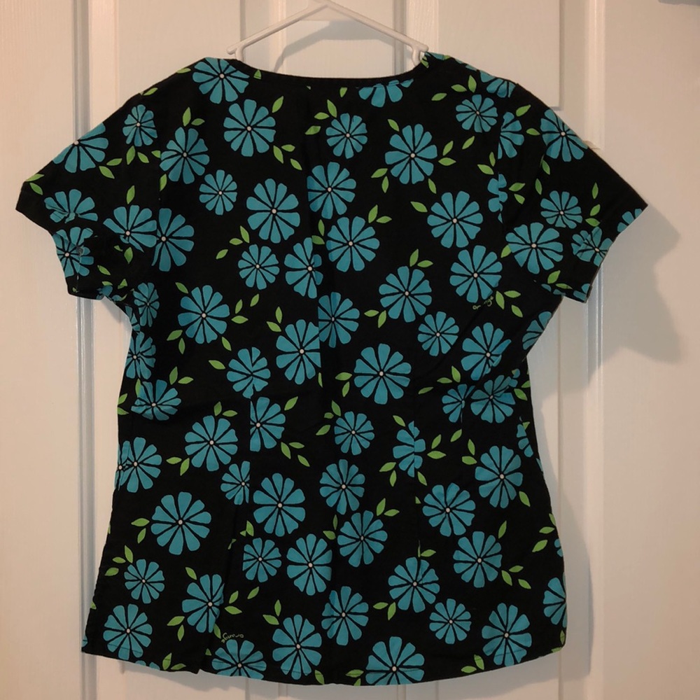 AllHeart “Orange Standard” scrub top - Picture 2 of 3